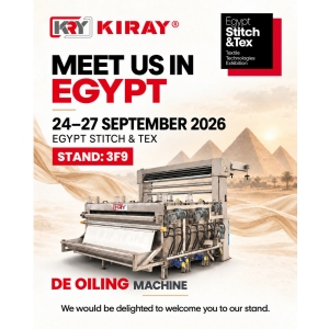 Kıray Makina, Yeniden EGYPT STITCH & TEX EXPO’da!